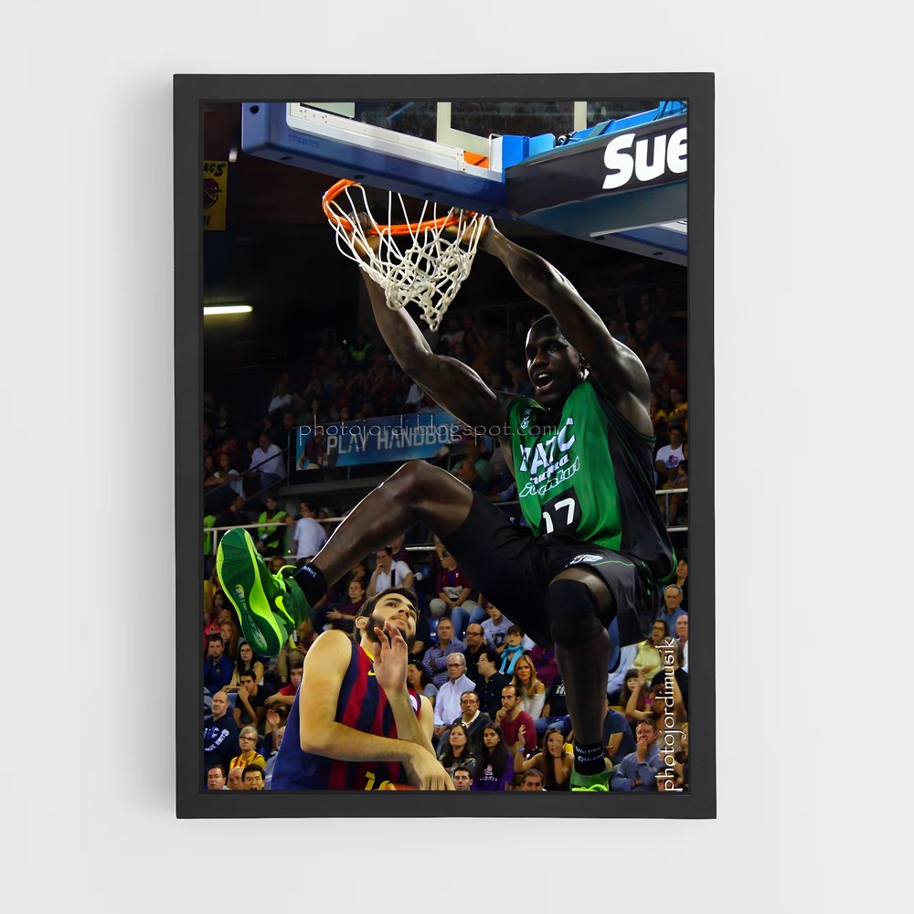 Poster Dunk de la Gloire – affiche Basketball (vue 2)